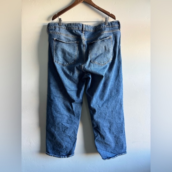 Old Navy - Wide Leg Mid rise Denim - Picture 6 of 6